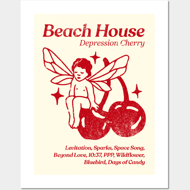 Beach House - DP fanart Wall Art by fuzzdevil